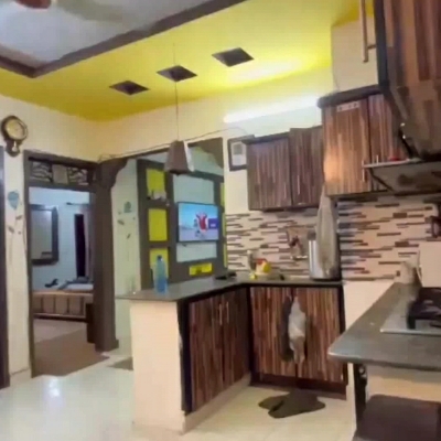2 Bedroom drawing dining flat for rent 