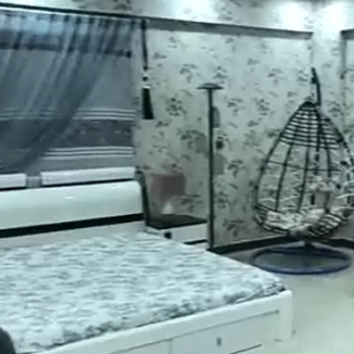1Huge Bed with terrace full furnished flat